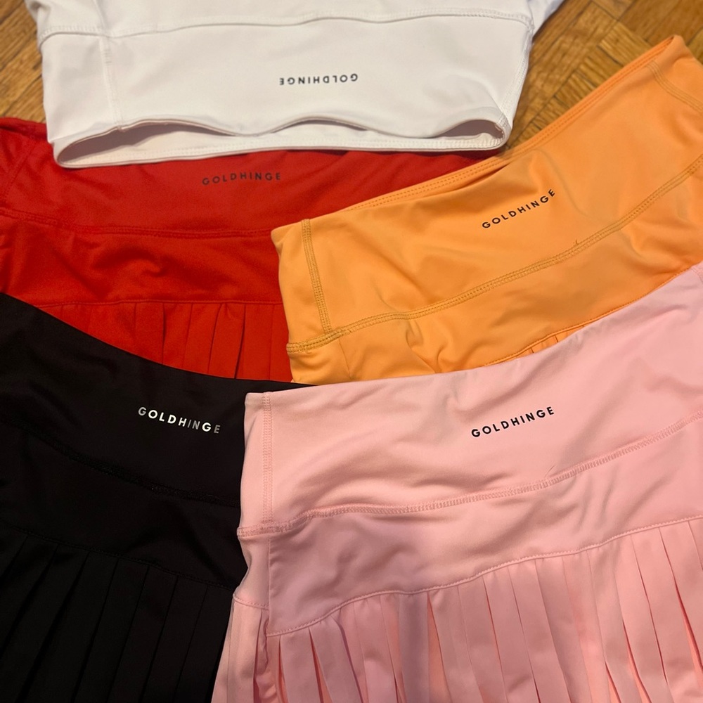 GOLD HINGE skirts lot for $125